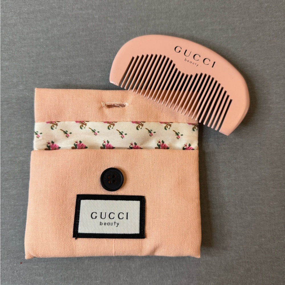Gucci Pouch and Comb